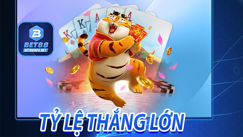 Mức cược đa dạng và tỷ lệ thắng lớn