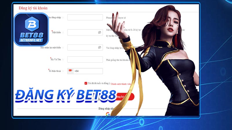 Hướng dẫn cách đăng ký BET88 chi tiết cho tân thủ