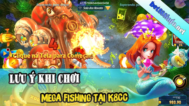Lưu ý Khi Chơi Mega Fishing Tại K8CC